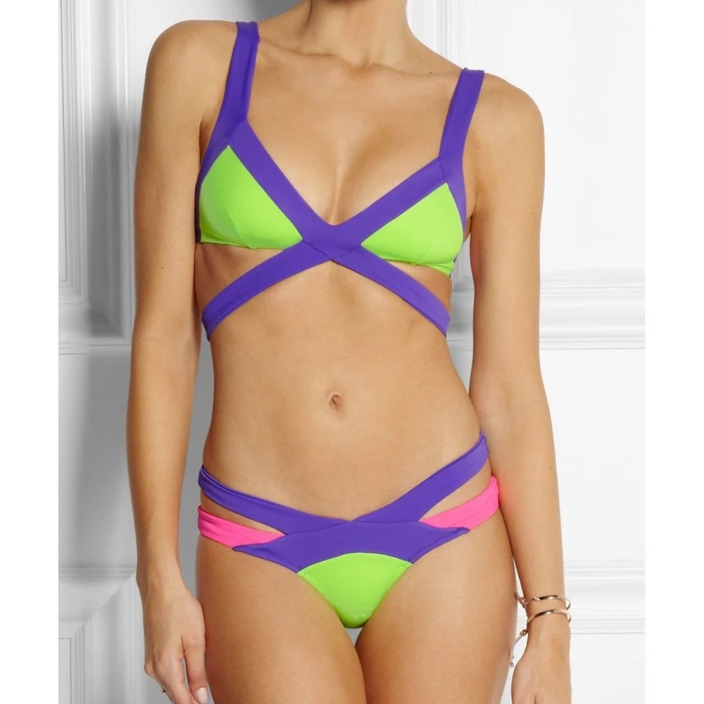 Agent Provocateur Mazzini cut out bikini